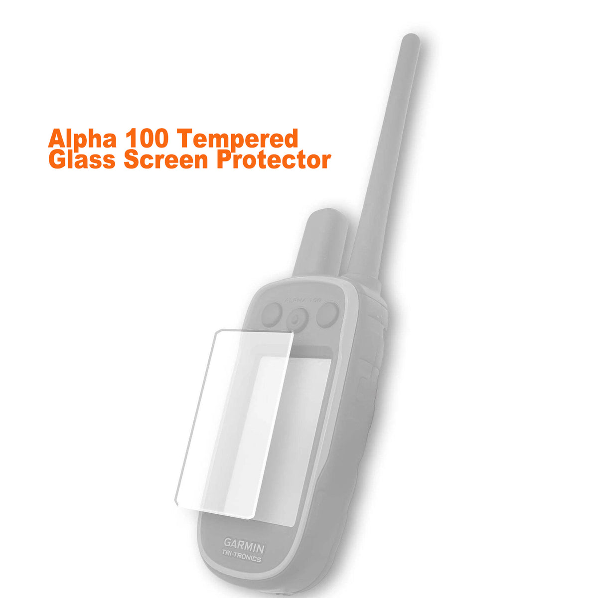 Tempered Glass Screen Protector for Garmin Alpha 100