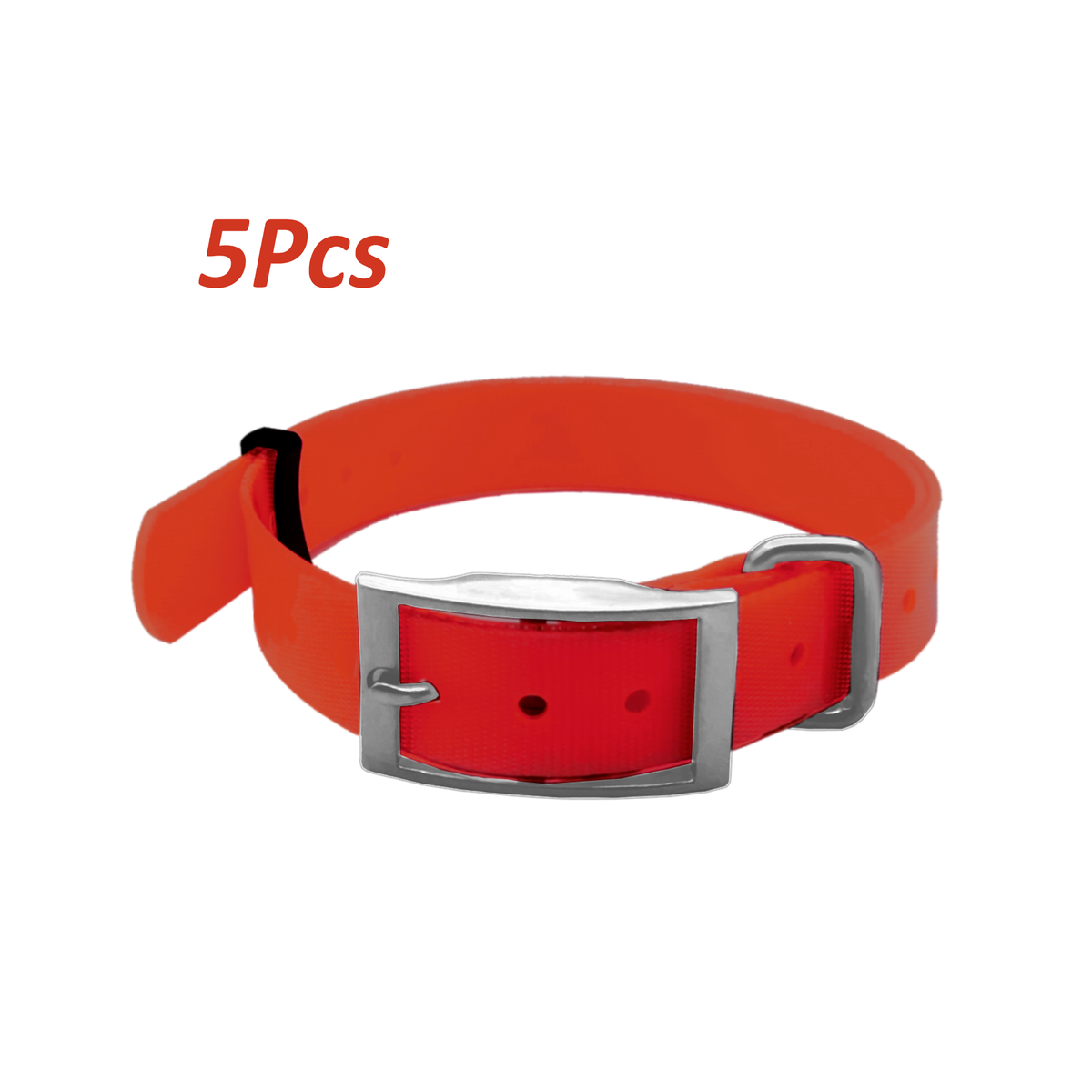 5pcs 1" Garmin Compatible Collar Straps for DC50 TT10 TT15 T5 TT25 T20
