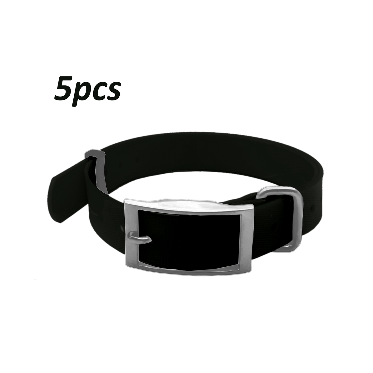 5pcs 1" Garmin Compatible Collar Straps for DC50 TT10 TT15 T5 TT25 T20