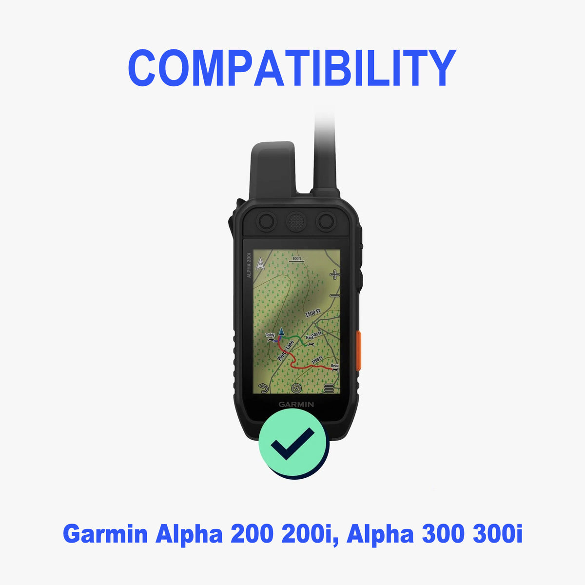 Tempered Glass Screen Protector for Garmin Alpha 200/200i & 300/300i