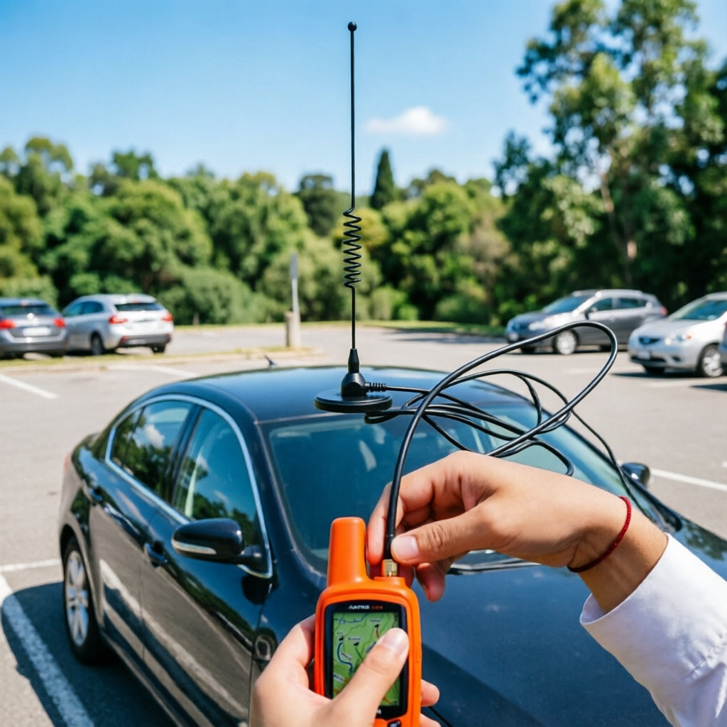 Magnetic Mount Car Antenna for Garmin Astro 430, 320, 220, Alpha 100, 200