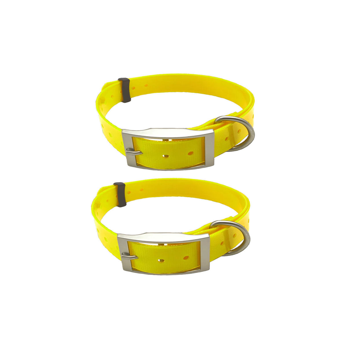 2 D-Buckle Nylon Dog Collar Strap for Garmin DC50 T5 TT10 TT15 T20 TT25